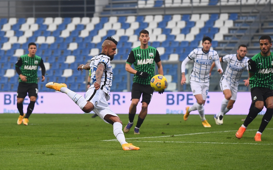 Inter Mediolan pokonuje US Sassuolo Calcio i awansuje na drugie miejsce w Serie A